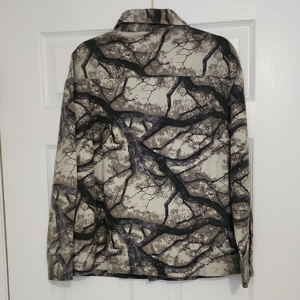 Nomad Camouflage Button Up Denim Shirt - Picture 2 of 6